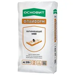 Клей ОСНОВИТ ФЛАЙФОРМ AC20 T для укладки брусчатки, камня и тротуарной плитки 25 кг