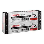 Плиты теплоизоляционные ТехноНИКОЛЬ LOGICPIR Полы ФЛ/ФЛ Г4 L-1190х590х30 /8 плит, 5,617 м2, 0,169 м3/ Категория Б