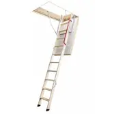 Лестница FAKRO LTK Thermo термоизоляционная деревянная, 60х120х280