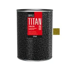 Эмаль ОРЕАЛ TITAN с молотковым эффектом алкидно-стирольная золотистая 0,8 кг