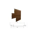 М/Сайдинг Rooftop Matte RAL **, М-2 - КЛАССИК, толщина 0.5мм, размер 0,2*м2