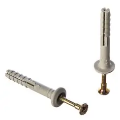 Дюбель-гвоздь 6x40 с бортом (уп 18 шт) SteelRex