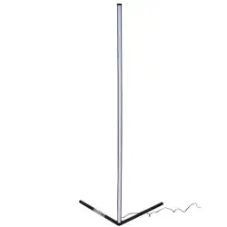Торшер светодиодный Uniel ULM-T630 10W/RGB/DIM/RC BLACK 10W. RGB свет, черный