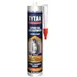 Герметик силикатный для каминов черный TYTAN Professional 280мл (до +1500°C)