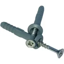 Дюбель-гвоздь 6х60 с бортом (ведро 300шт) SteelRex