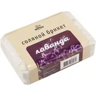 Брикет соляной "Лаванда", 1,2 кг, БАННАЯ ЛИНИЯ