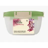 Контейнер для продуктов Sugar&Spice Барбарис герметичный 0,35л квадратный фисташка*