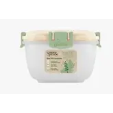 Контейнер для продуктов Green Republic герметичный 1л квадратный, лён