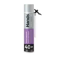 Пена монтажная бытовая Hands Бытовая 40 ПРО (Home 40 PRO) всесезонная 1000 мл
