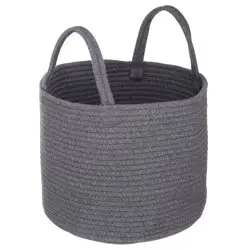 Корзина для хранения "Хлопок", Д300 Ш300 В250, серый