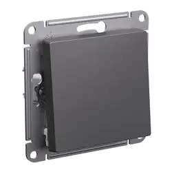 Механизм выключателя одноклавишный AtlasDesign (сх. 1) 10AX базальт SE ATN001411