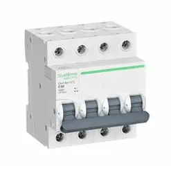 Выключатель автоматический 4п 50А 4.5кА х-ка С City9 Set SE C9F34450