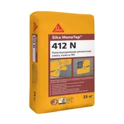 Смесь ремонтная Sika MonoTop-412 N конструкционная 25 кг