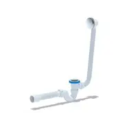 Сифон АНИ Пласт для ванны клик-клак с вып. и пер, с г/т 375*40*50 (EC155)