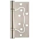 Петля накладная "БАБОЧКА" Fuaro (Фуаро) IN4500W-BL SN (500-2BB/BL 100x2,5) матовый никель (2шт.)
