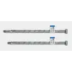 Подводка гибкая для смесителя 100 см (2 шт.) стальная гайка (AQUALINE 25)