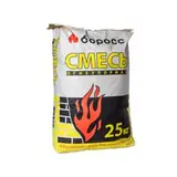 Смесь огнеупорная БОРОСС для печей и каминов 25 кг (до +1300°С)