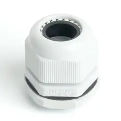 Сальник PG25 диаметр проводника 16-21 мм IP54, серый (DIY упаковка 2 шт) STEKKER
