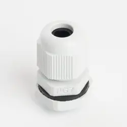 Сальник PG7 диаметр проводника 3-6,5 мм IP54, серый (DIY упаковка 3 шт) STEKKER