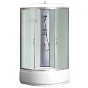 Кабина душевая Loranto CS-6690 F, 90*90*215, выс. матовая, стекло 4мм, поддон 40 см
