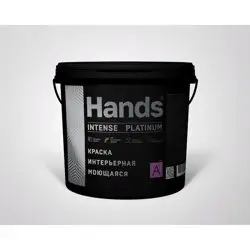 Краска ВД интерьерная моющаяся Hands Intense PLATINUM Base A 5 л