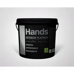 Краска ВД фасадная Hands Exterior ПРЕМИУМ Base A 5 л