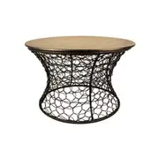 Стол Бонго Классика макси черный, диаметр 0,80 м